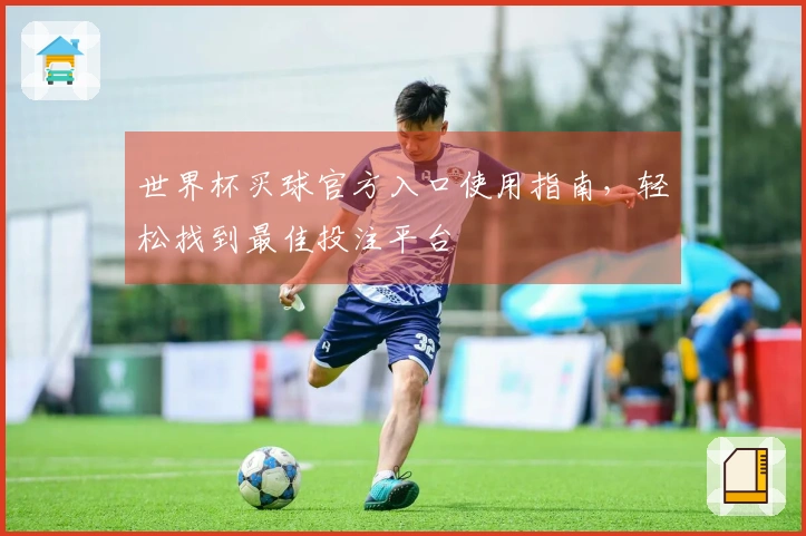 世界杯买球官方入口使用指南，轻松找到最佳投注平台